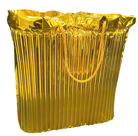 손잡이 금색가방 에어셀완충